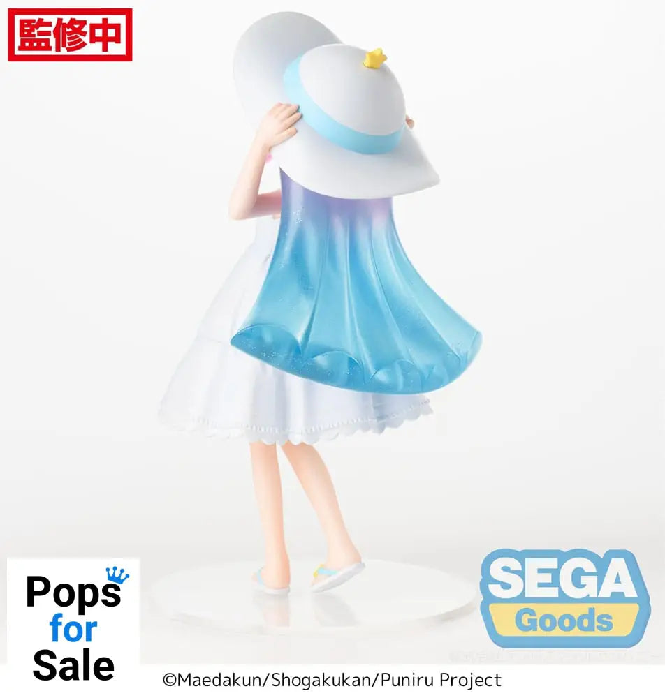 Puniru is a Kawaii Slime Luminasta PVC Statue Puniru A Kawaii Me in the Cool Summer Resort 18 cm