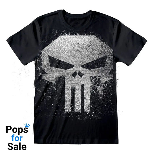Punisher T-Shirt Skull With Metallic Ink