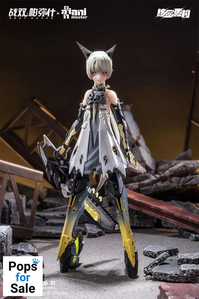 Punishing: Gray Raven Action Figure 1/9 Nanami Pulse Metal Seamless Action Figure 20 cm Action figures