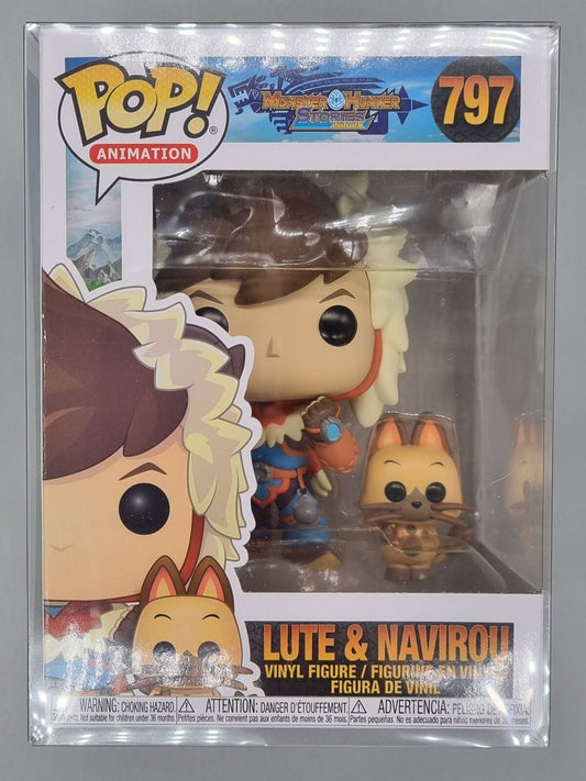 #797 Lute & Navirou - Monster Hunter Funko POP
