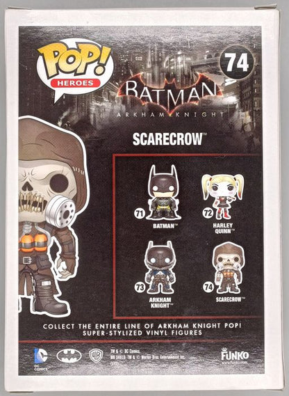 #74 Scarecrow - DC - Batman Arkham Knight - Box Damaged Funko POP