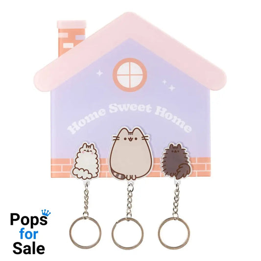 Pusheen Key rack incl. 3 key rings
