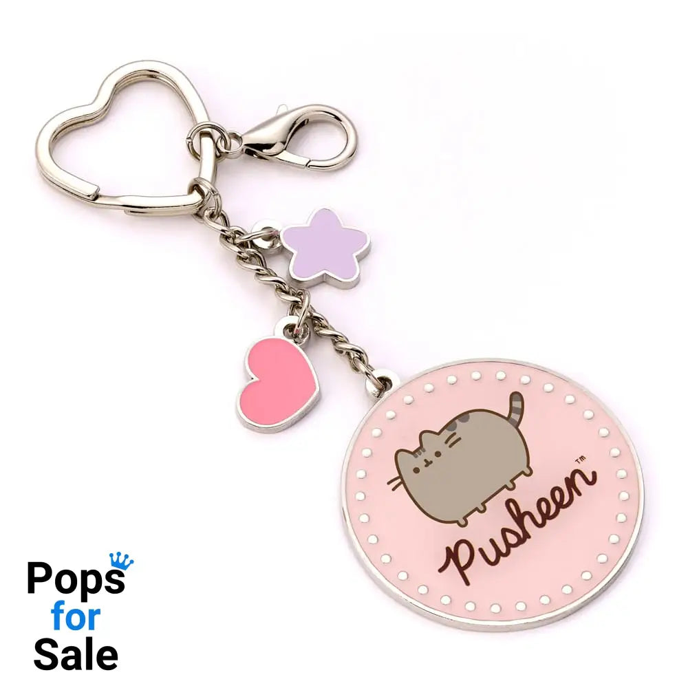 Pusheen Keychain Pink Name