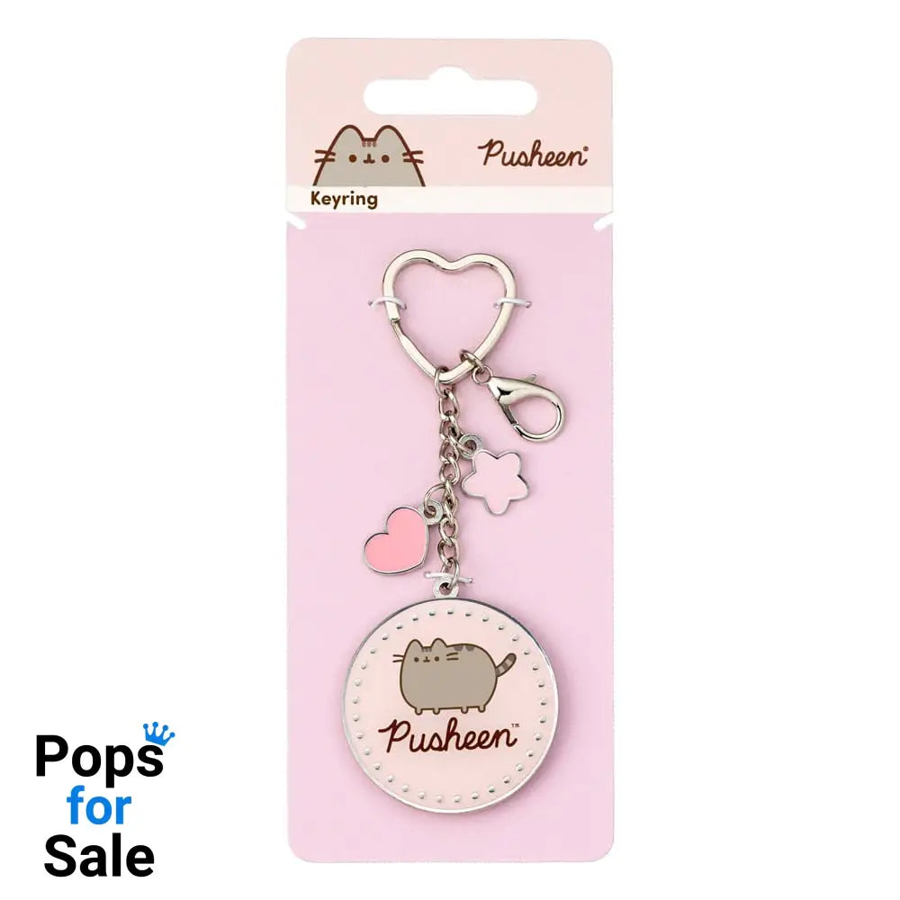 Pusheen Keychain Pink Name