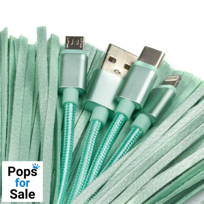 Pusheen USB Charging Cable 3in1 with Keychain Tassel