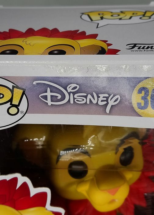 302 Simba (Leaf Mane) - Disney The Lion King Funko POP - Box Damaged