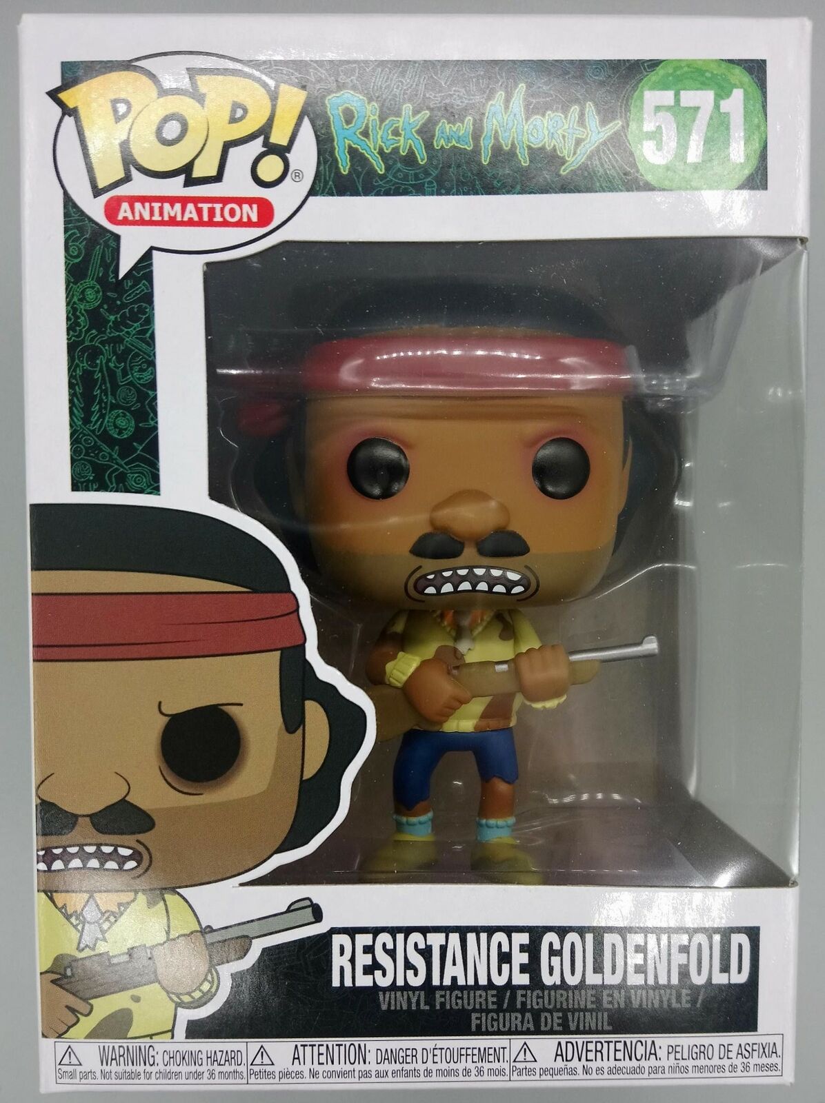 571 Resistance Goldenfold - Rick and Morty Funko POP