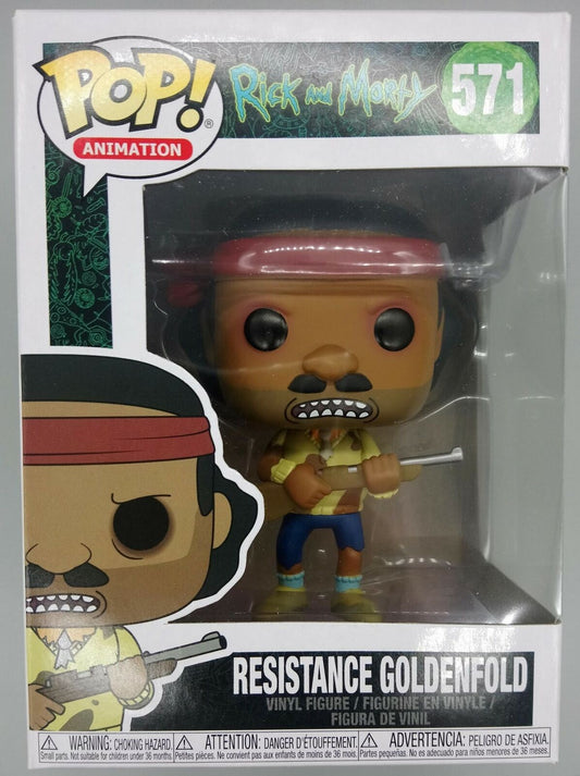 571 Resistance Goldenfold - Rick and Morty Funko POP