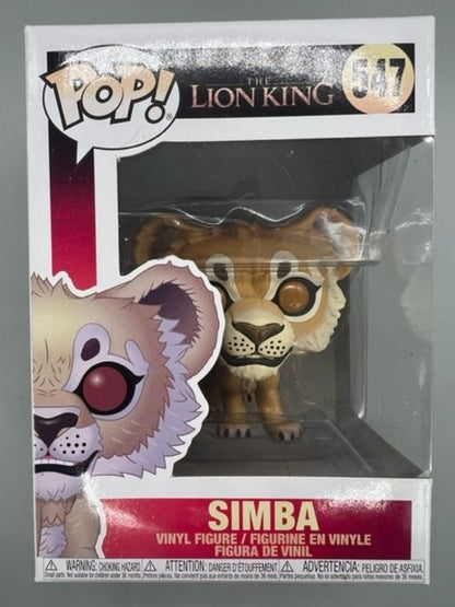#547 Simba - Disney Lion King - Box Damaged Funko POP