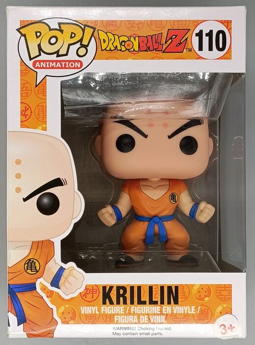 110 Krillin - Dragon Ball Z - Box Damaged Funko POP