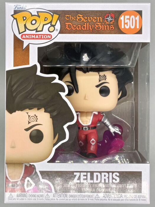 1501 Zeldris - The Seven Deadly Sins - New Funko POP