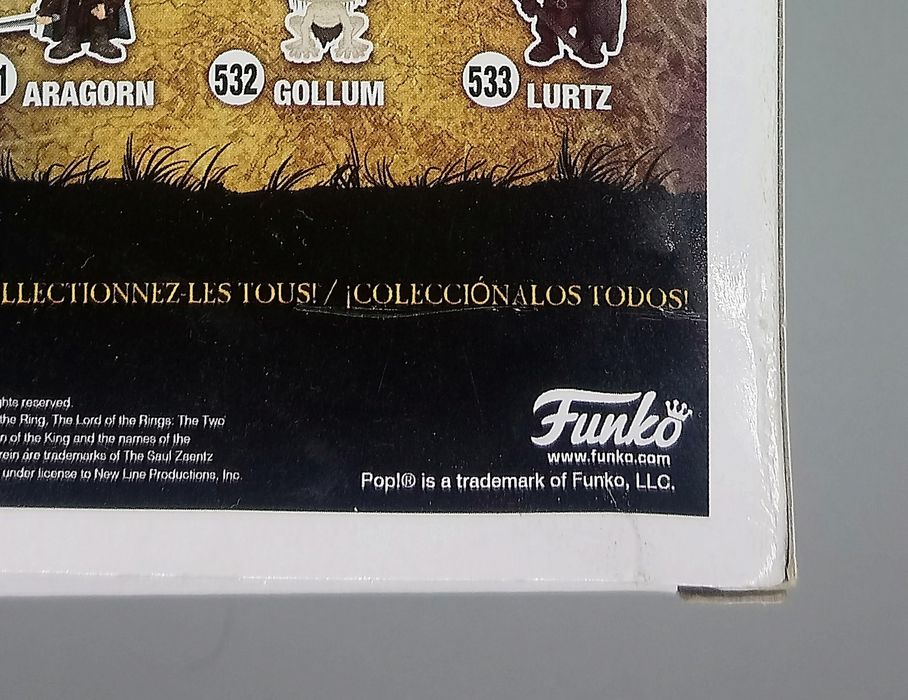 533 Lurtz - Lord of the Rings - Box Damaged Funko POP