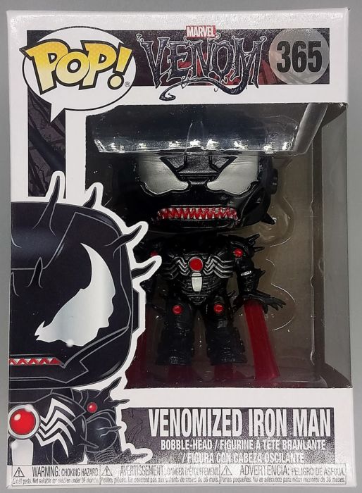 #365 Venomized Iron Man - Marvel - Venom - Box Damaged Funko POP
