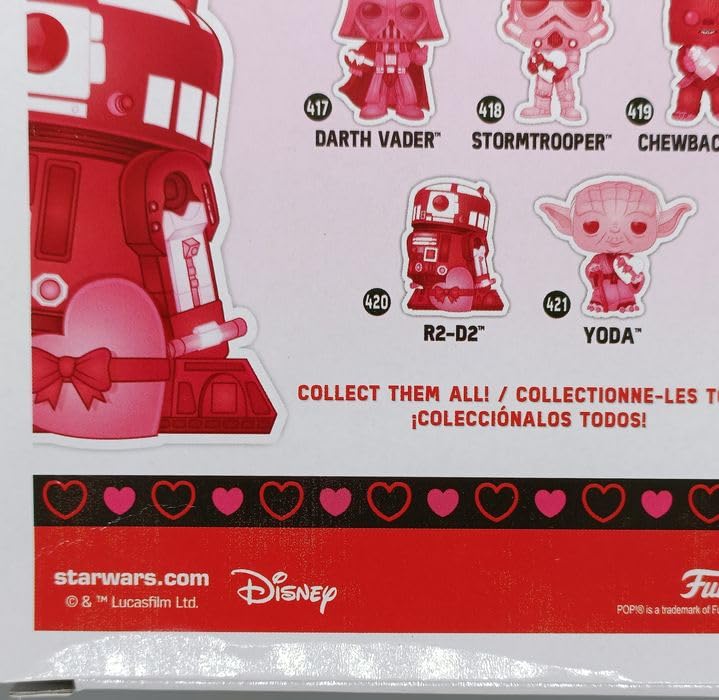 420 R2-D2 (w/ Valentine) - Star Wars Funko POP