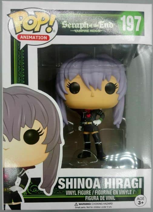 197 Shinoa Hiragi - Seraph Of The End - Box Damaged Funko POP