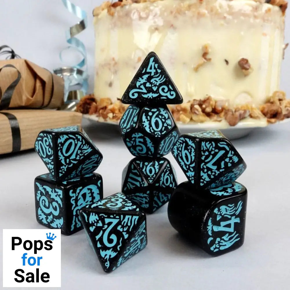 Q Workshop 20 years: Halloween Dice Set (7)