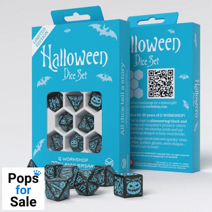 Q Workshop 20 years: Halloween Dice Set (7)