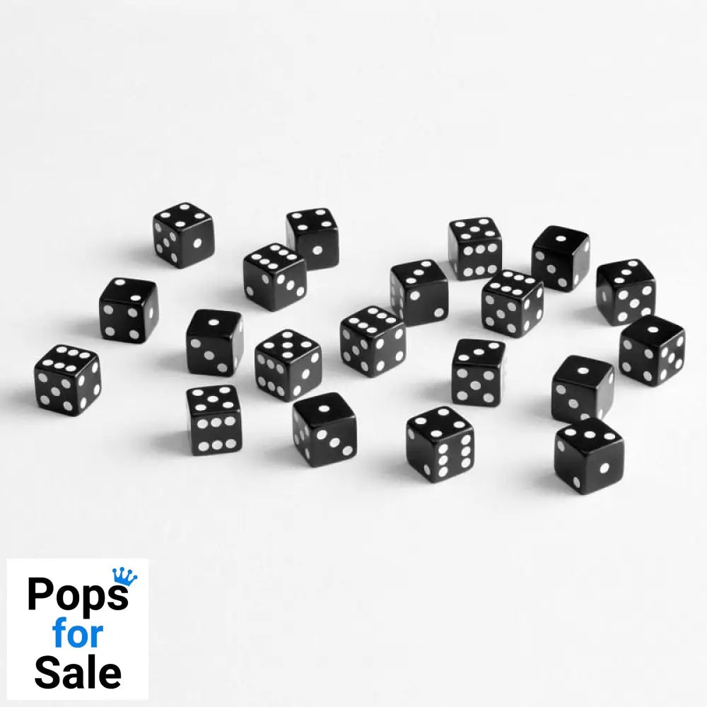 Q Workshop Dice Set Full Pack D6 Black (20)