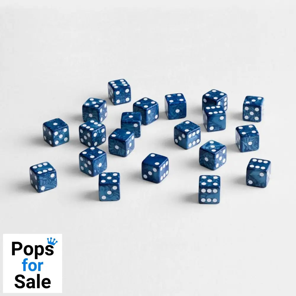 Q Workshop Dice Set Full Pack D6 Cobalt (20)