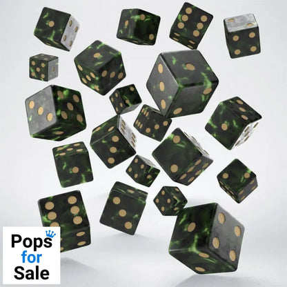 Q Workshop Dice Set Full Pack D6 Green (20)