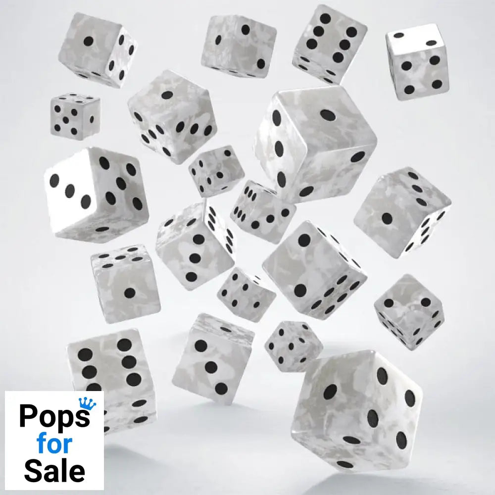 Q Workshop Dice Set Full Pack D6 Pearl (20)