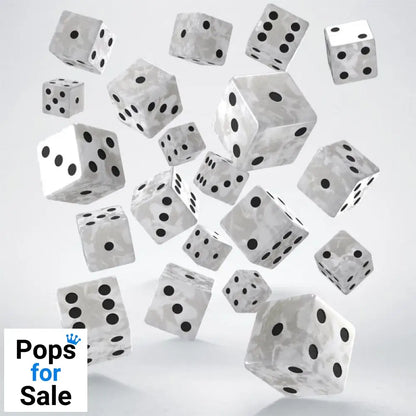 Q Workshop Dice Set Full Pack D6 Pearl (20)