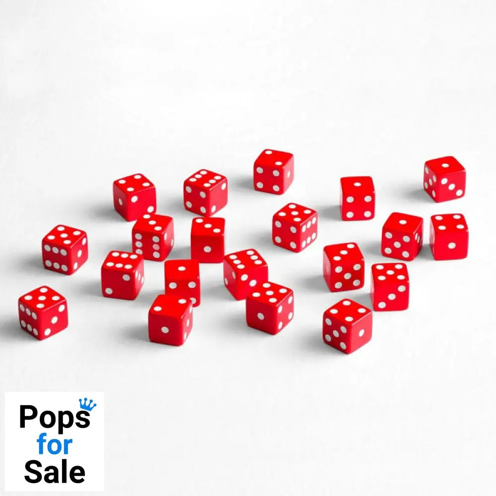 Q Workshop Dice Set Full Pack D6 Red (20)