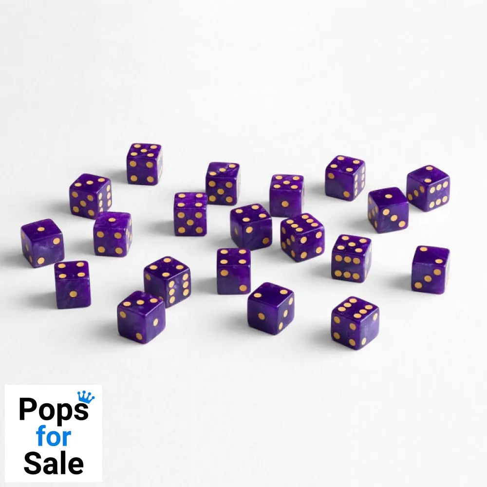Q Workshop Dice Set Full Pack D6 Shimmering Purple (20)