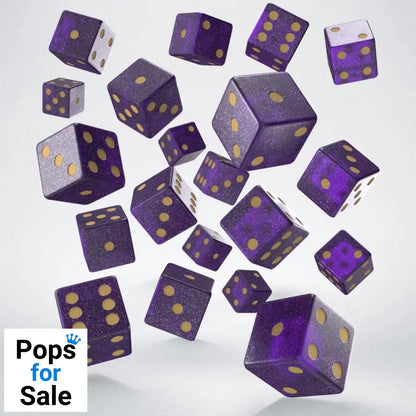 Q Workshop Dice Set Full Pack D6 Shimmering Purple (20)