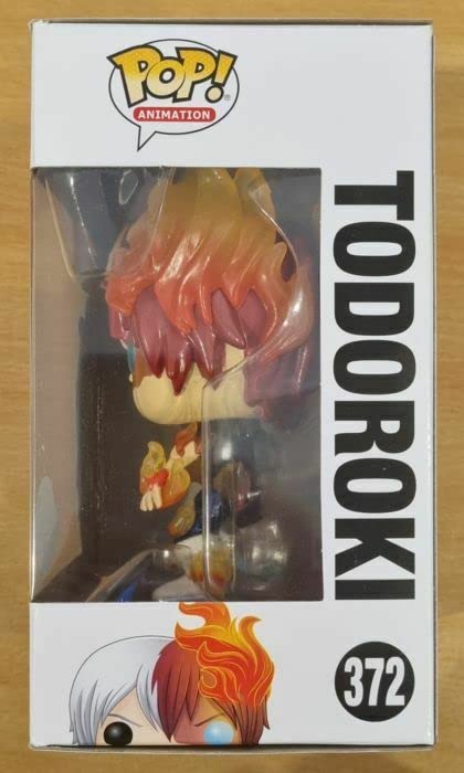 372 Todoroki  Metallic Animation My Hero Academia Funko POP - Box Damaged