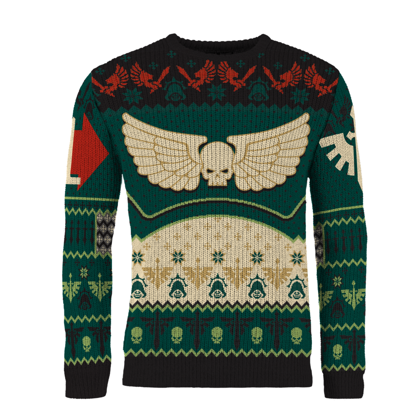 Warhammer 40,000: Dark Angels Christmas Jumper (Size: L)