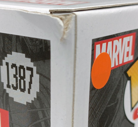 1387 Spider-Man - Marvel 8-Bit - Funko POP - Box Damaged
