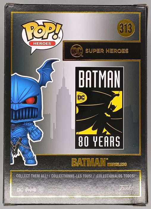 313 Batman (Merciless) - Metallic - DC Funko POP