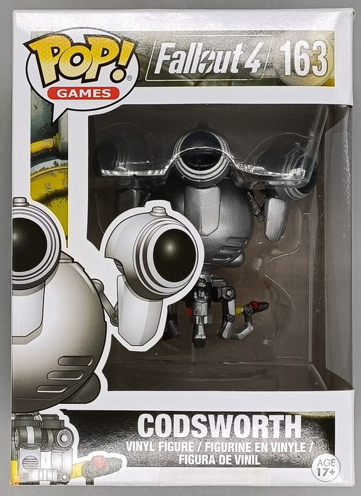 163 Codsworth - Fallout 4 - Box Damaged Funko POP