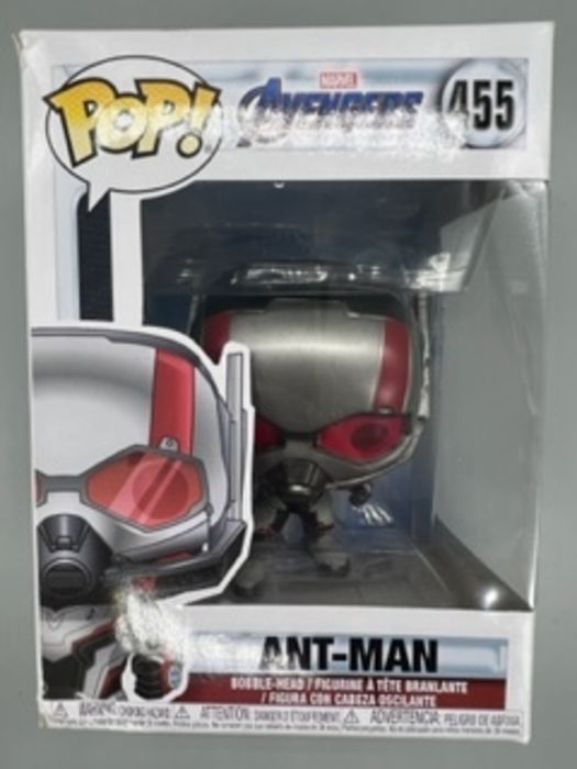 #455 Ant-Man (Team Suit) Marvel Avengers Endgame Box Damaged Funko POP