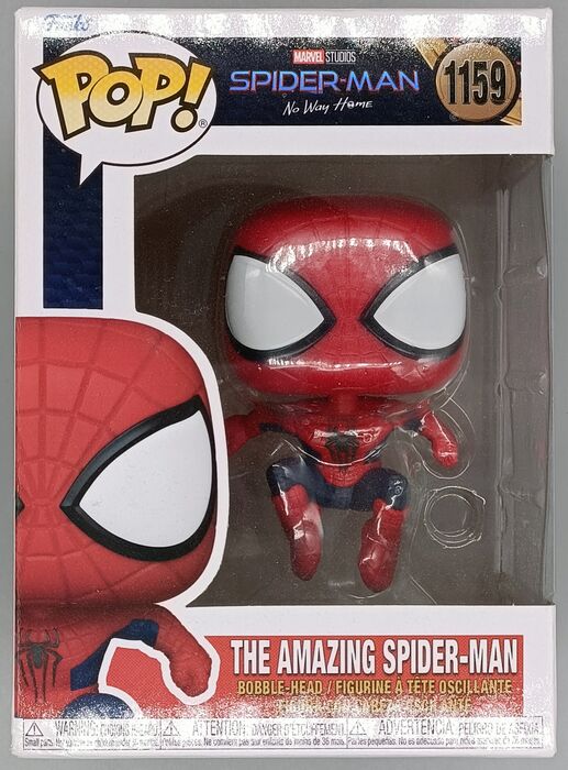1159 The Amazing Spider-Man Marvel No Way Home Box Damaged Funko POP