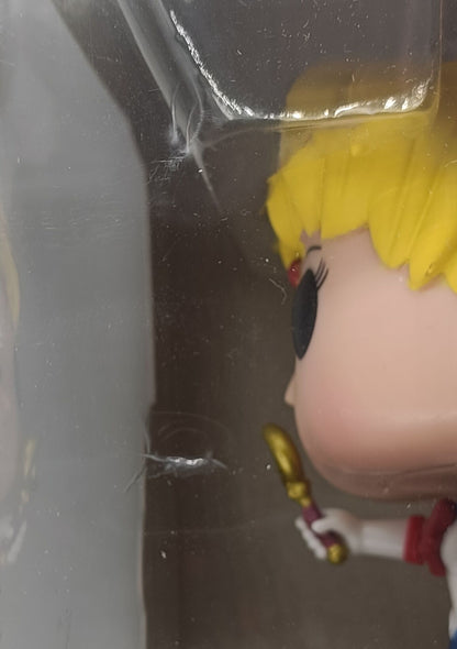 90 Sailor Moon (w/ Moon Stick & Luna) - Sailor Moon - Funko POP - Box Damaged