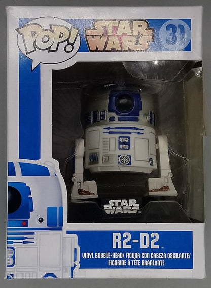 #31 R2-D2 - Star Wars - Box Damaged Funko POP