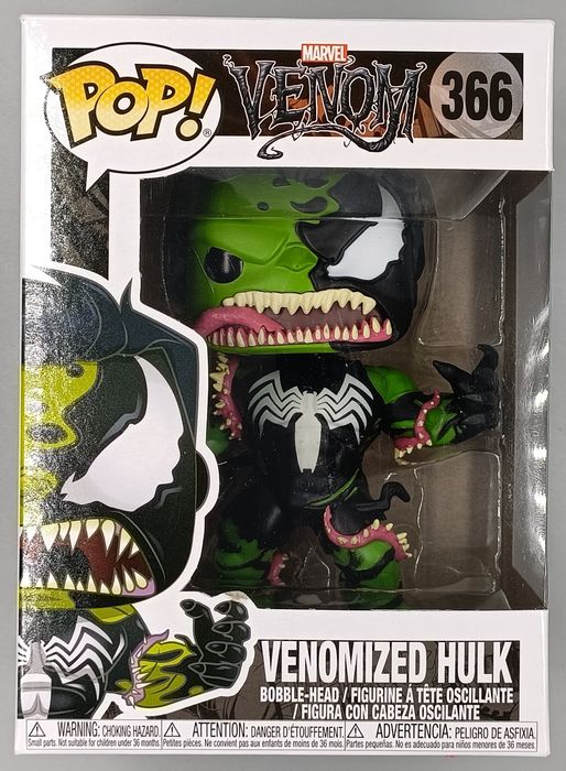 #366 Venomized Hulk - Marvel Venom Funko POP