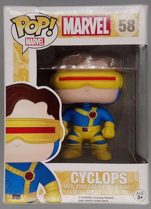#58 Cyclops - Marvel X-Men - Box Damaged Funko POP