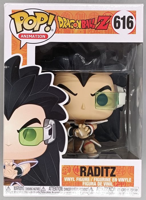 616 Raditz - Dragon Ball Z - Box Damaged Funko POP