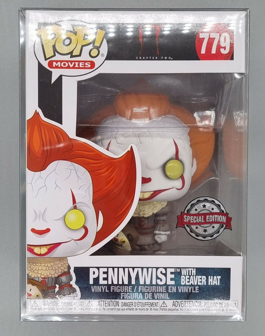 #779 Pennywise (with Beaver Hat) - IT - Horror Funko POP