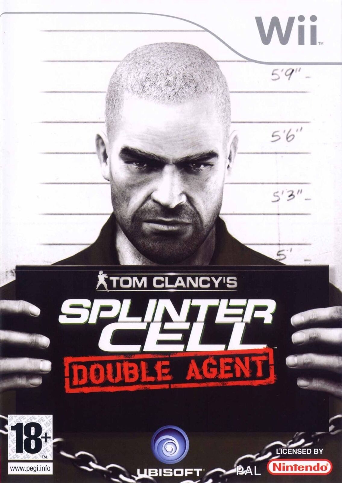 Tom Clancys Splinter Cell Double Agent for Nintendo Wii/Wii-U