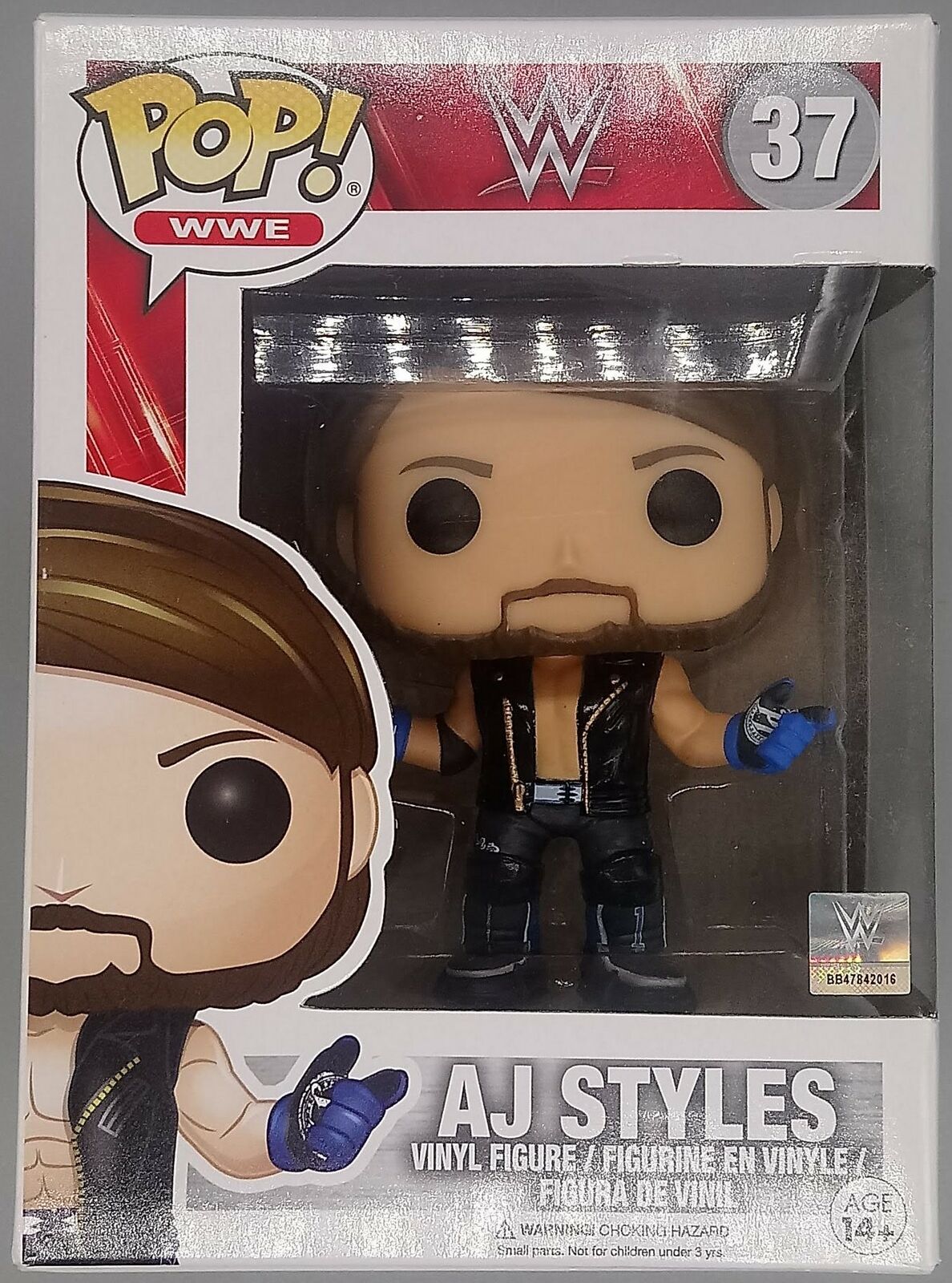 #37 AJ Styles - WWE Funko POP