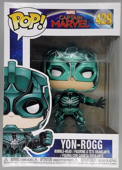 #429 YonRogg (Star Commander) Marvel Captain Marvel Box Damaged Funko POP