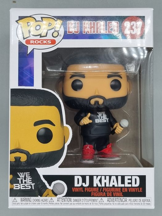 #237 DJ Khaled - Rocks Funko POP