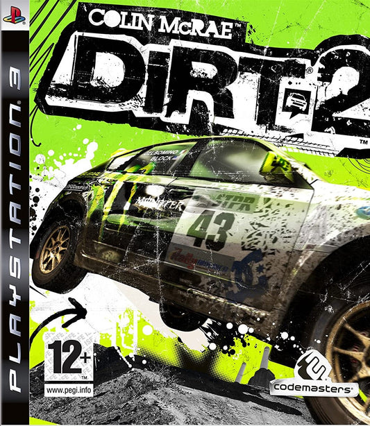 Colin McRae DiRT 2 for the Playstation 3 (PS3) - [Liquid Damaged]