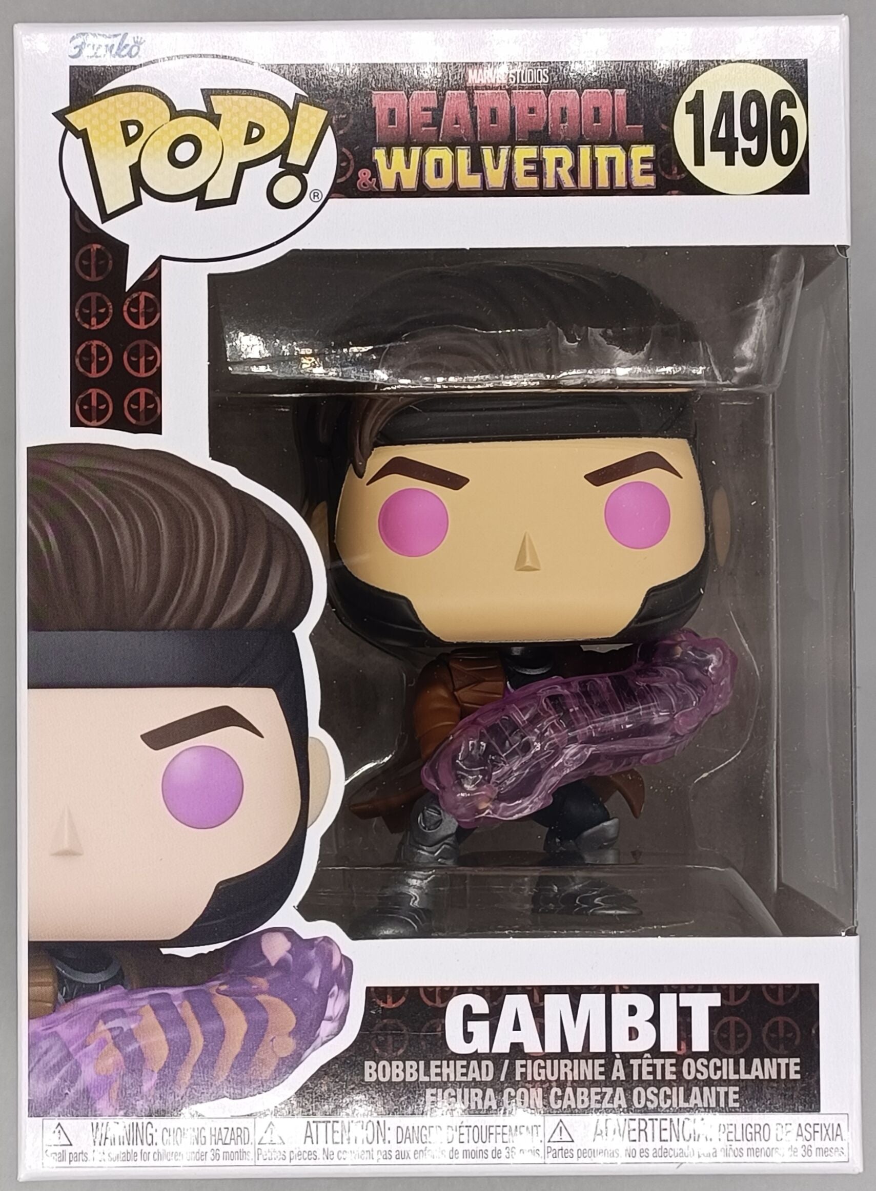 1496 Gambit - Marvel Deadpool & Wolverine Funko POP - Brand New