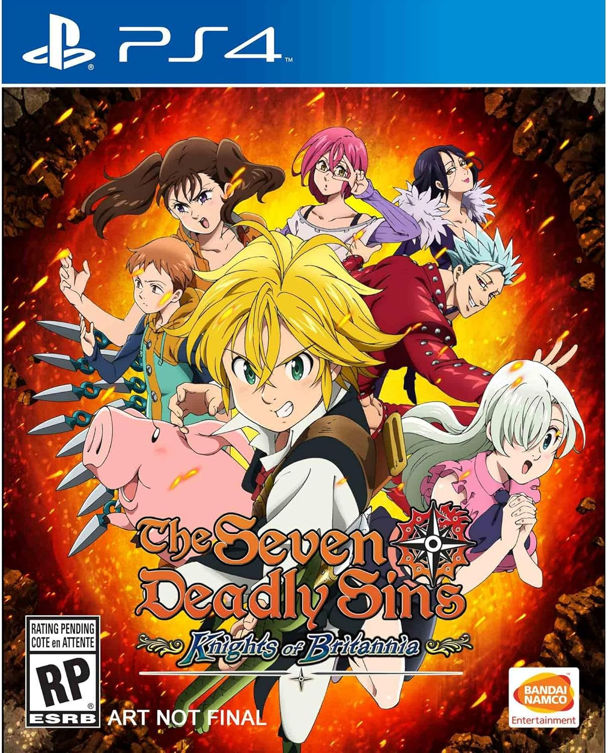 The Seven Deadly Sins: Knights of Britannia for Playstation 4 (PS4) - [US IMPORT]