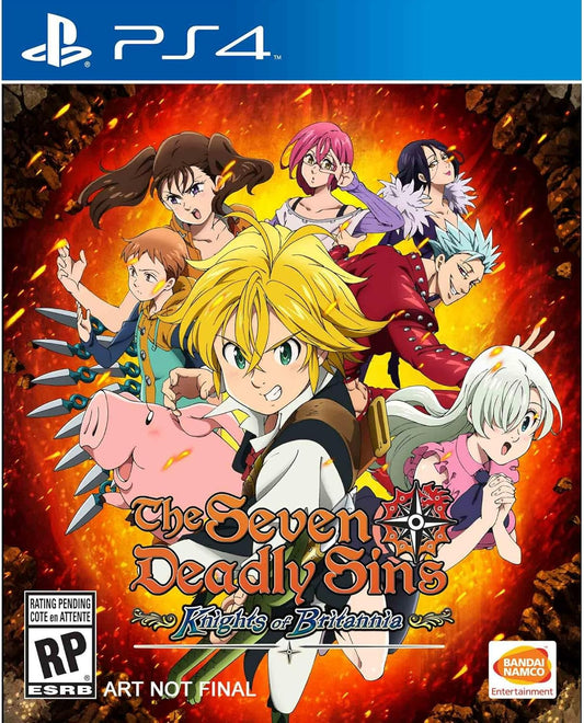 The Seven Deadly Sins: Knights of Britannia for Playstation 4 (PS4) - [US IMPORT]
